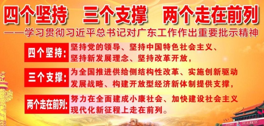 “四个坚持”指的是什么？