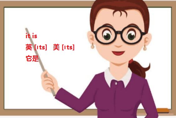 it is 和is it代表什么？怎么用啊？
