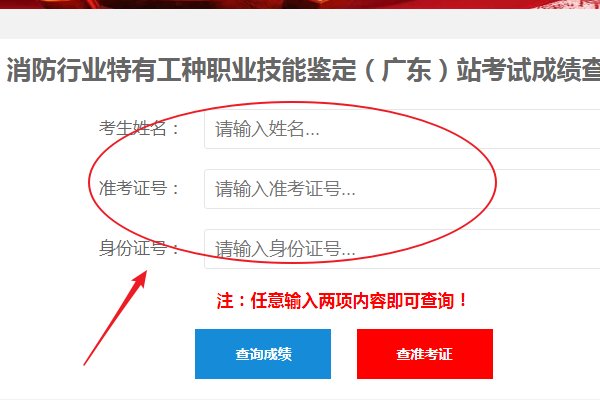 初级消防员成绩网址