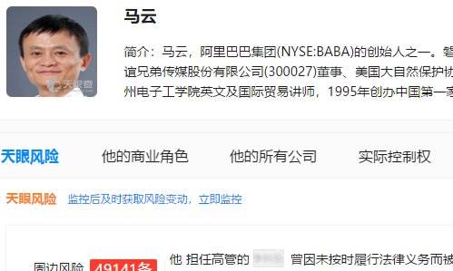 查询个人名下注册的公司
