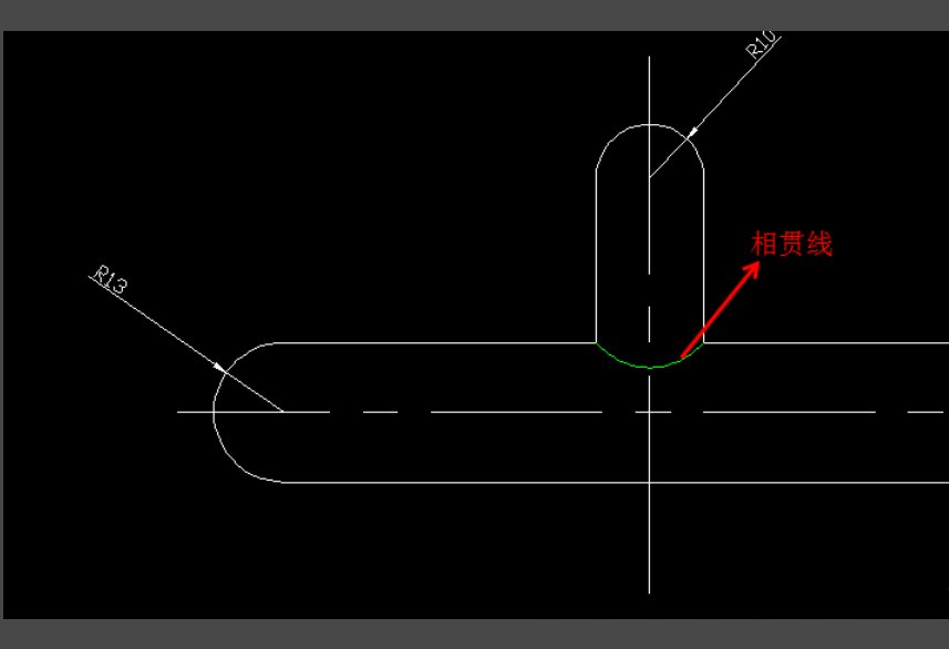 CAD中如何画相贯线