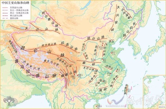 中国地震带清晰分布图 中国有哪些地震带