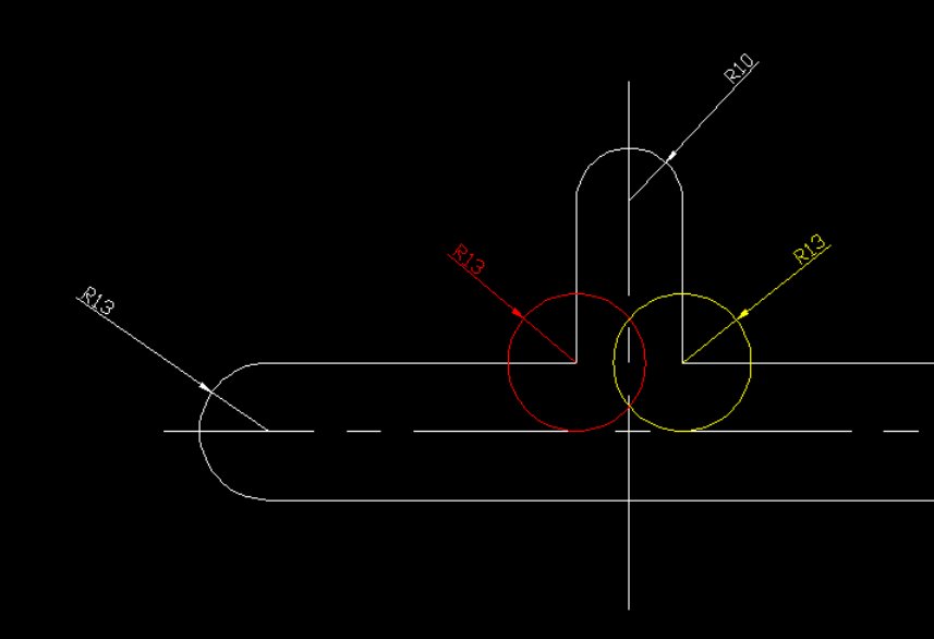 CAD中如何画相贯线