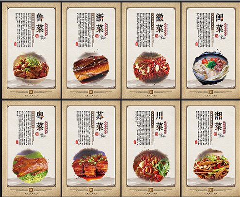 中国八大菜系和四大菜系有什么不同