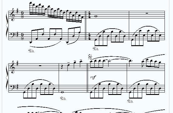 童年的回忆钢琴谱带指法