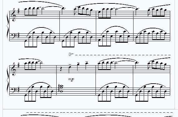 童年的回忆钢琴谱带指法