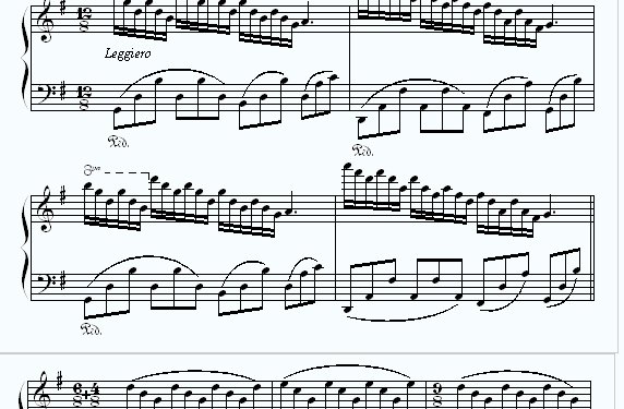 童年的回忆钢琴谱带指法