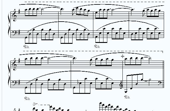 童年的回忆钢琴谱带指法