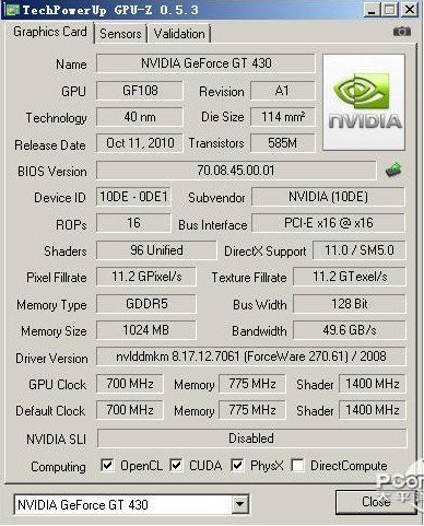 显卡GT430怎么样？