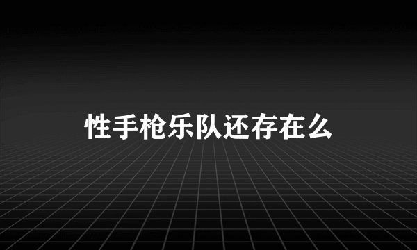 性手枪乐队还存在么