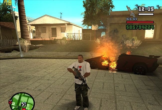 侠盗飞车5圣安地列斯有没有汽车无敌的秘籍啊?