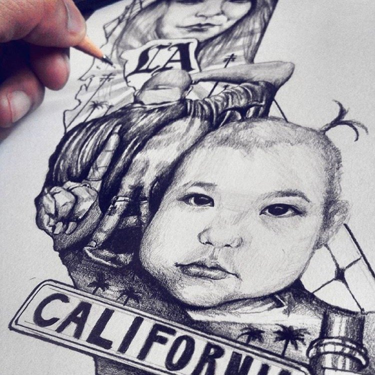 有没有人懂奇卡诺字体是什么啊,我想纹个花体字纹身,不知道奇卡诺是个字体还是统称