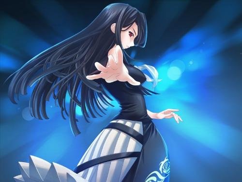 求动漫霸气女头像