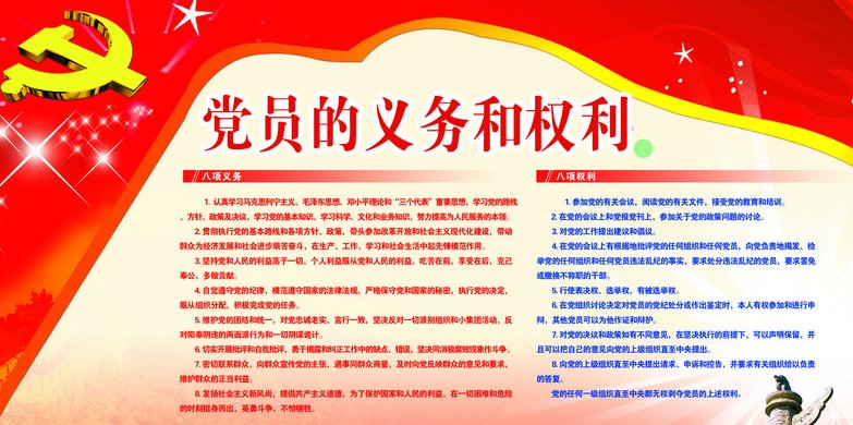 党员必须履行的义务和享有的权利是什么