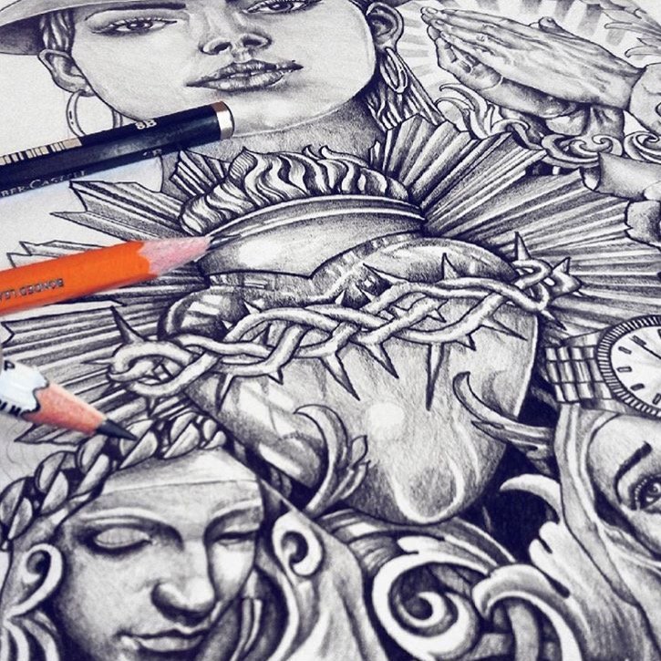 有没有人懂奇卡诺字体是什么啊,我想纹个花体字纹身,不知道奇卡诺是个字体还是统称