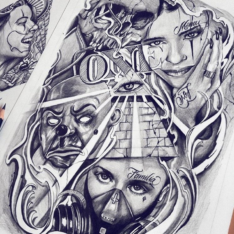 有没有人懂奇卡诺字体是什么啊,我想纹个花体字纹身,不知道奇卡诺是个字体还是统称