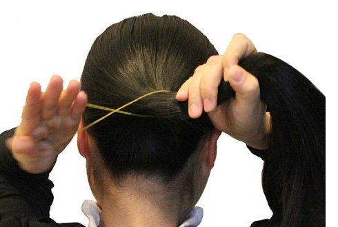 职业头花发网网兜怎么使用？