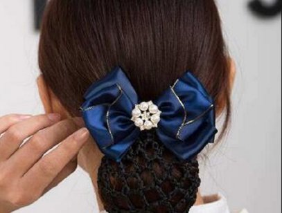 职业头花发网网兜怎么使用？