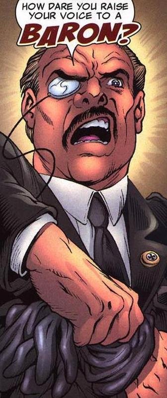 请问红骷髅和泽莫男爵在破相毁容之前是什么样子的？