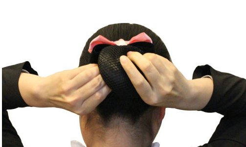 职业头花发网网兜怎么使用？